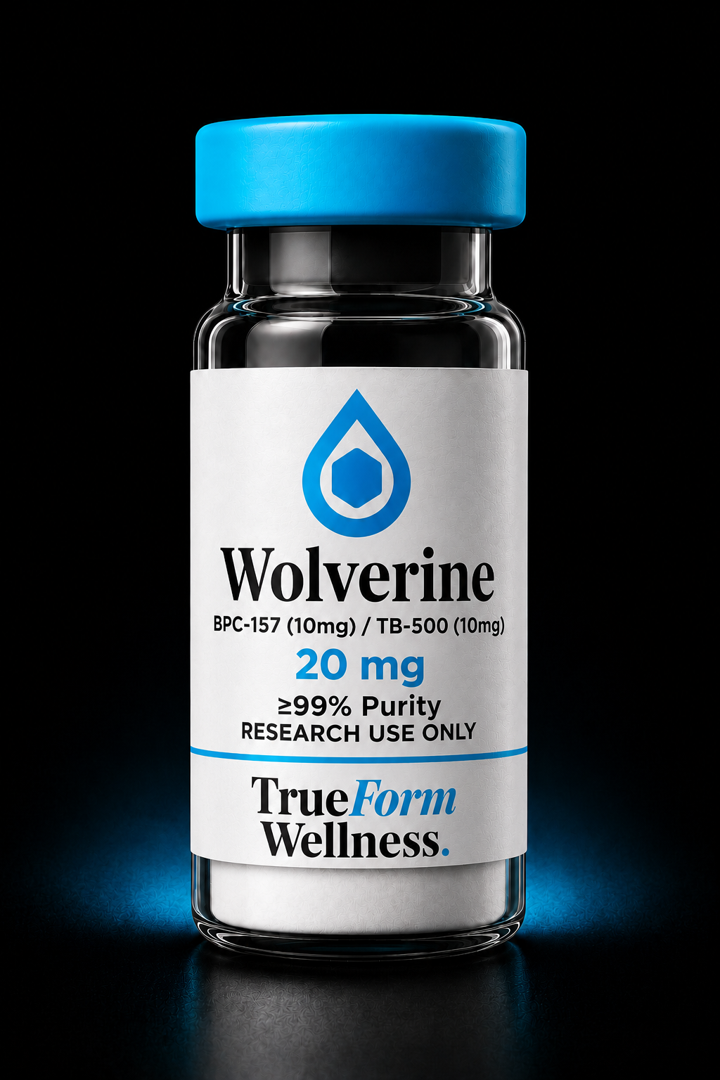 BPC-157 + TB-500 Wolverine Blend vial